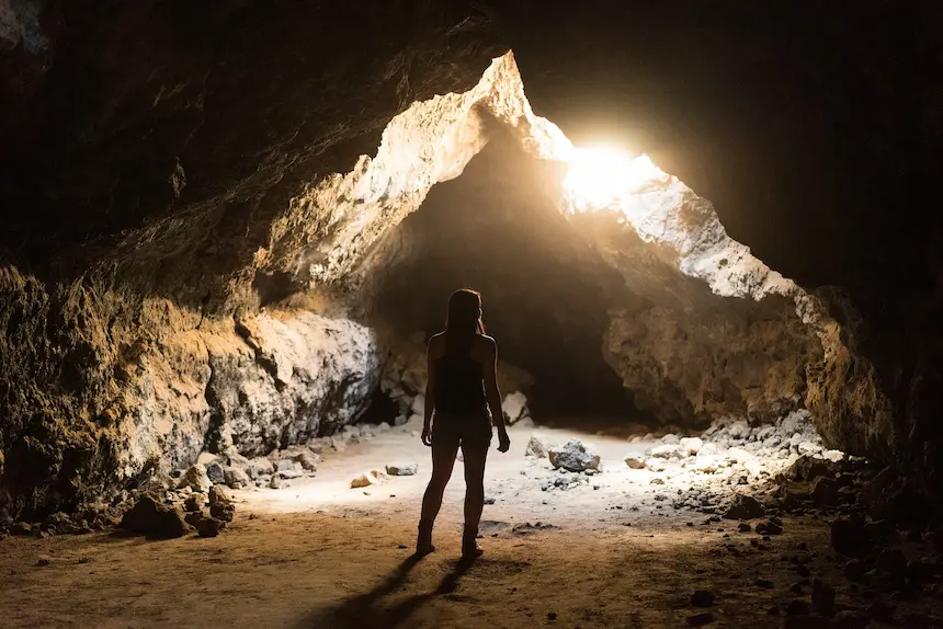 Meditar en una cueva en asturias