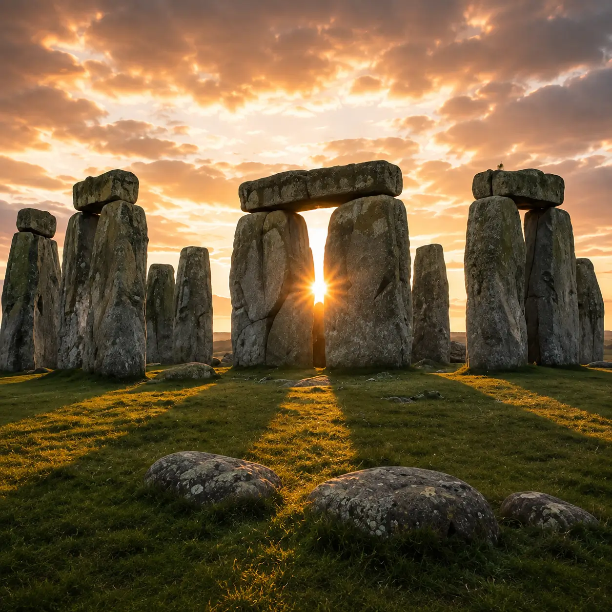 meditación en stonehenge